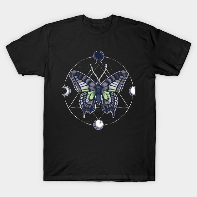 Agender Butterfly T-Shirt by Psitta